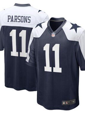 Micah Parsons Dallas Cowboys Nike Alternate Game Blue Jersey XL